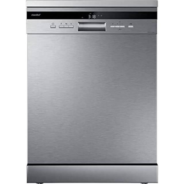 Freestanding Dishwasher FD1435EX with 14 place settings Full Size Whisper Quiet 44dB Wide LED Display Delay Start Half Load Function Flexible Racks