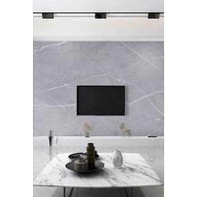 Living And Home 3M X 60Cm Marble Effect Wallpaper Roll Self Adhesive Contact Paper In Grey - One Size