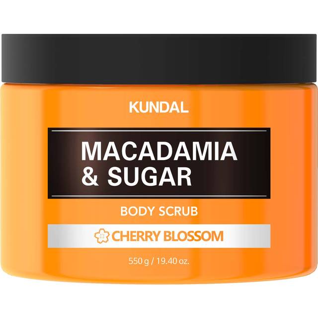 Kundal Macadamia & Sugar Body Scrub Cherry Blossom 550g