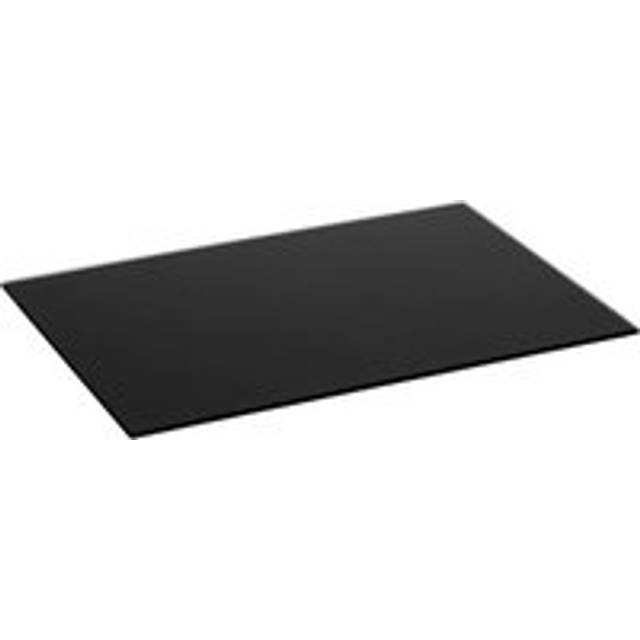 50cm x 40cm Glass Chopping Board - Black