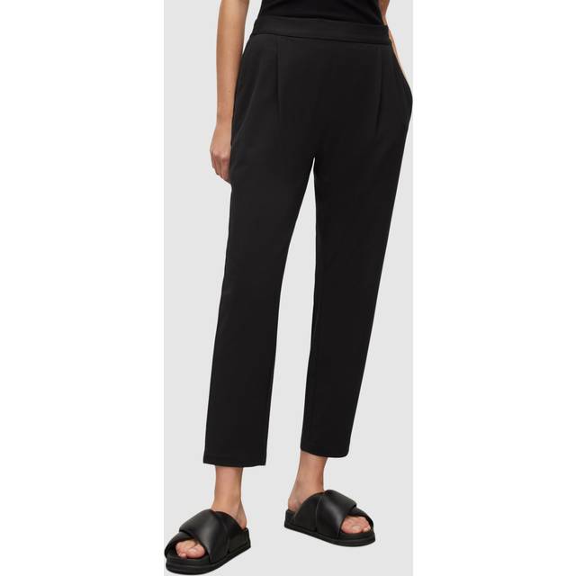 AllSaints Aleida Trousers - Black, Black, Size 8, Women