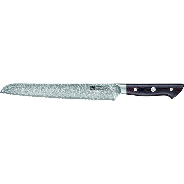 Zwilling Zwilling Tanrei bread knife 23 cm Damascus-black