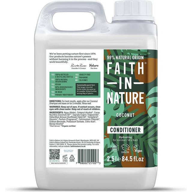 Faith in Nature Coconut Conditioner - 2.5 Litre