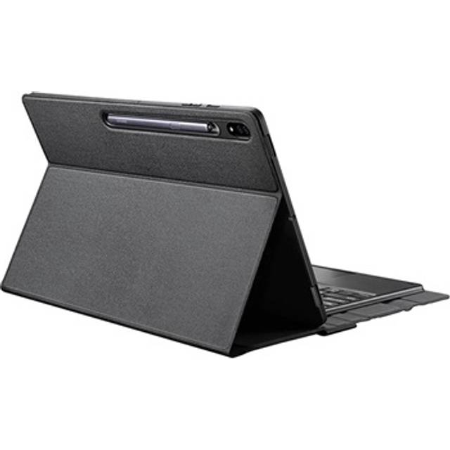 Dux Ducis Samsung Galaxy Tab S8 Ultra Fodral med Bluetooth-tangentbord - Svart
