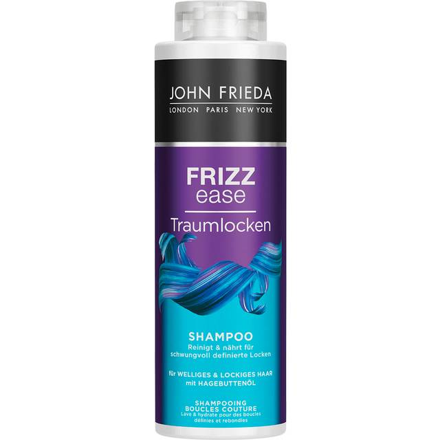 John Frieda Traumlocks Shampoo – Fördel: 500 ml – Frizz Ease Serie – Hårtyp: lockig, vågig, ostyrigt – skåpstorlek