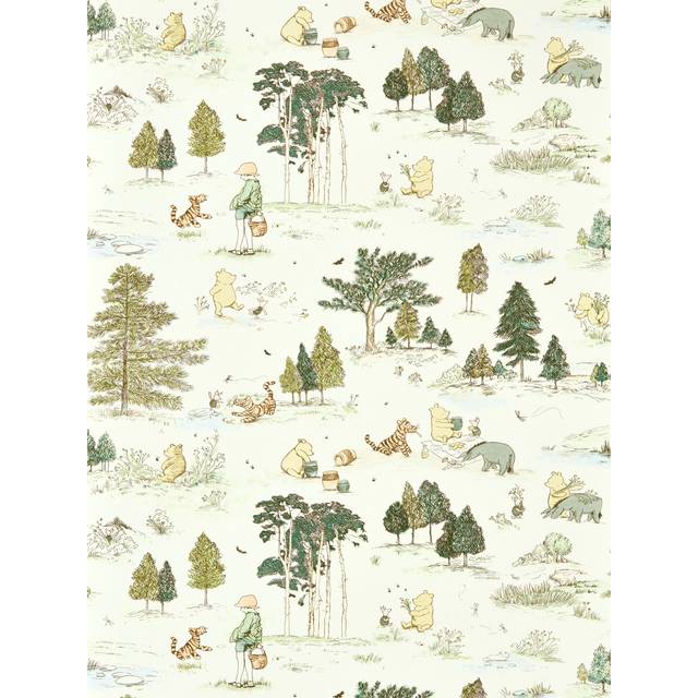 Sanderson Winnie the Pooh Wallpaper