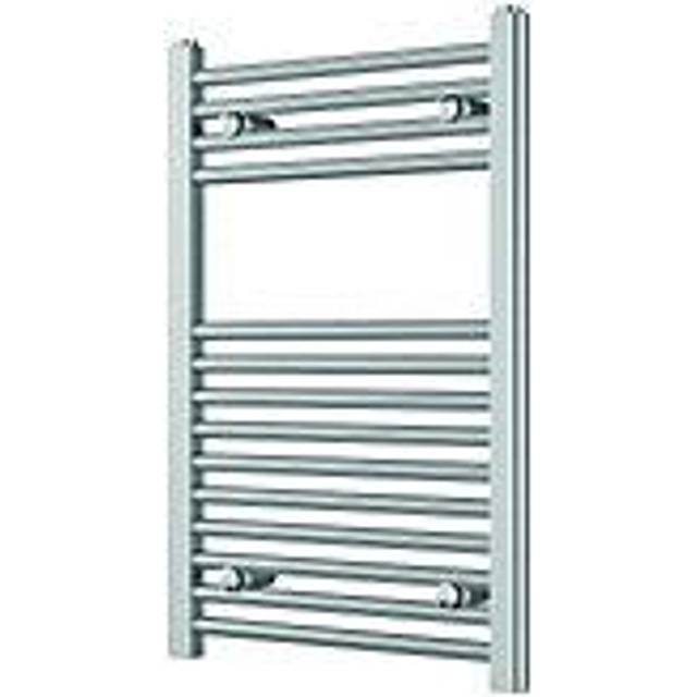 Kudox Chrome Straight Towel Radiator - 750 x 500mm