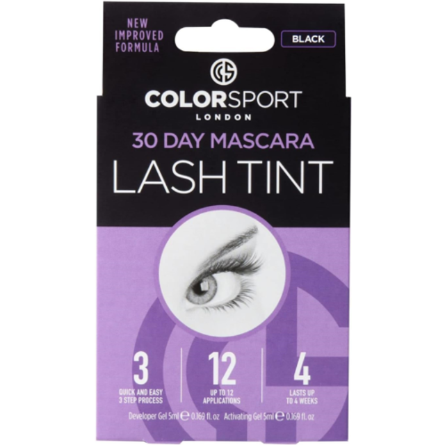 Colorsport london 30 day mascara lash tint - volumising mascara with eyelash up