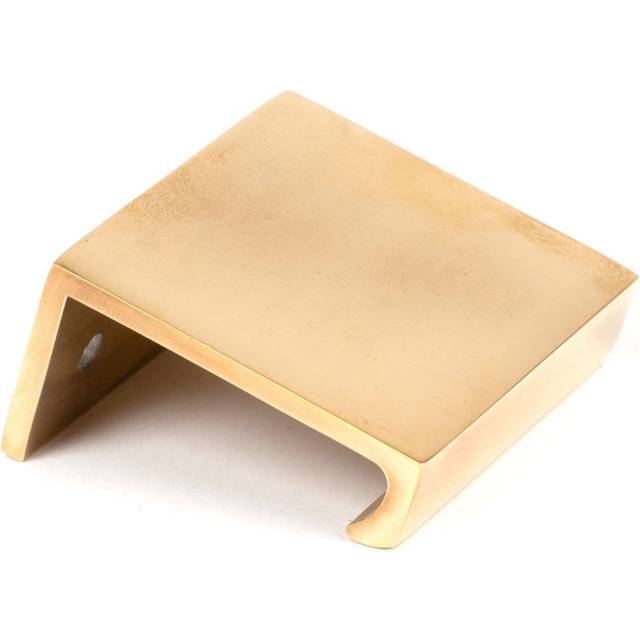 From the anvil 50687 aged brass 50mm plain edge pull
