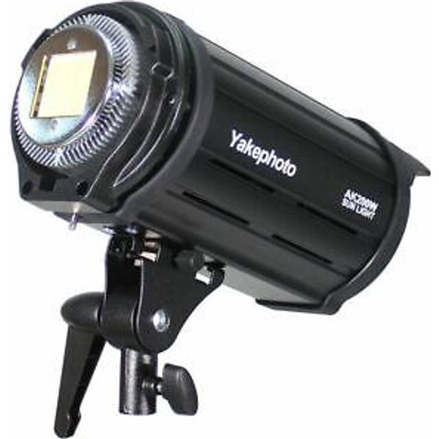 Ex-Pro Yakephoto 200W LED Video Light CRI 95+ 5700K ±200K Dimmable Continous Light with Bowens Mount and Remote Control for Studio...