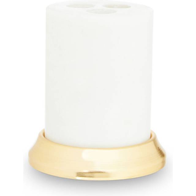 Premier Housewares - White Marble Toothbrush Holder