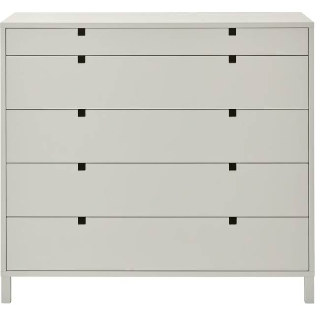 1898 Square byrå 5 lådor Sand - Beige