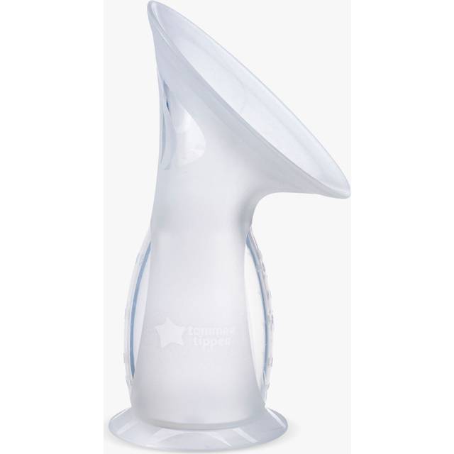 TOMMEE TIPPEE Made for Me Silicone Manual Breast Pump - Transparent