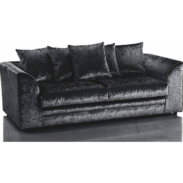 (Grey, Right Hand) Porto Jumbo Cord Corner Sofa