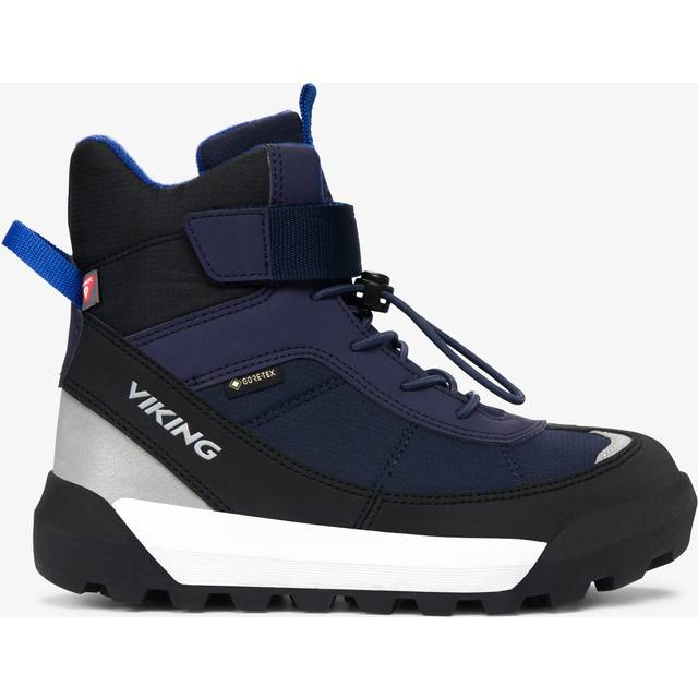 Viking Expower Warm GTX 1V SL Snowmobile Boots Youth Dark Blue-Royal 38 (38)