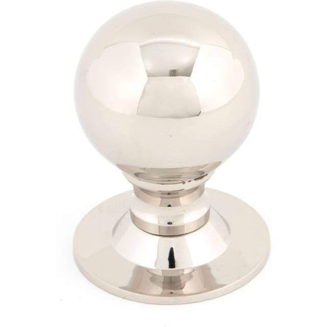 From the anvil 83882 polished nickel ball cabinet knob 39mm