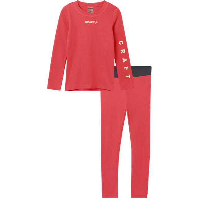 Craft CORE Warm Baselayer Set Jr - Underställ - Børn Astro Child's height 110-116 cm