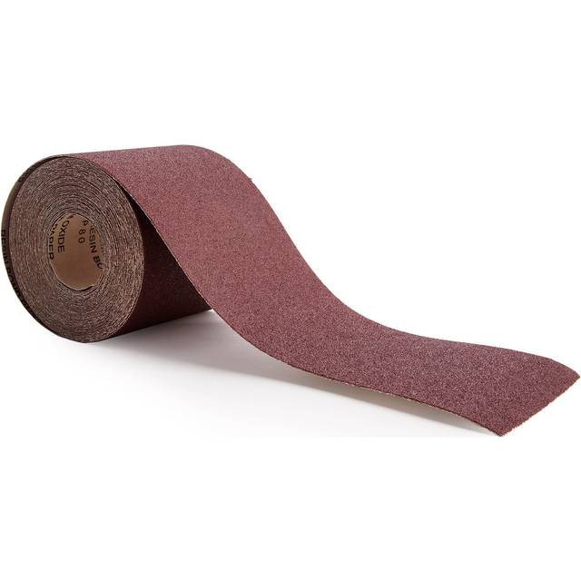 Abracs ABS11510080 Sandpaper Roll 80 Grit 115mm x 10m