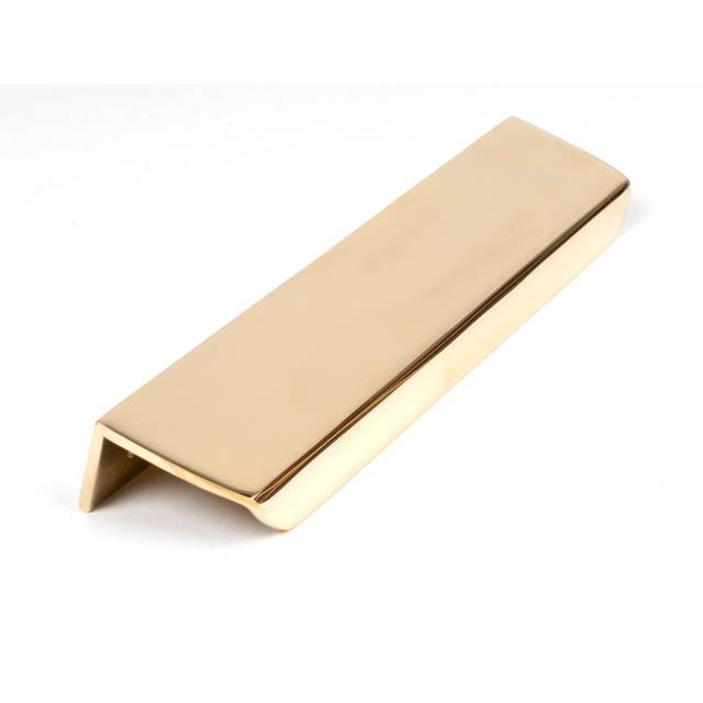 From The Anvil Polished Brass 200Mm Moore Edge Pull, Gold