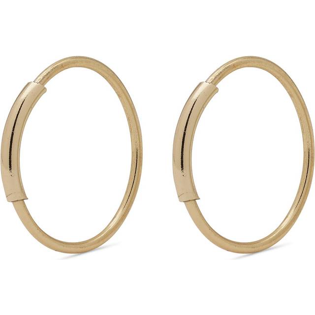 Pilgrim RAQUEL x-small hoops guldpläterade