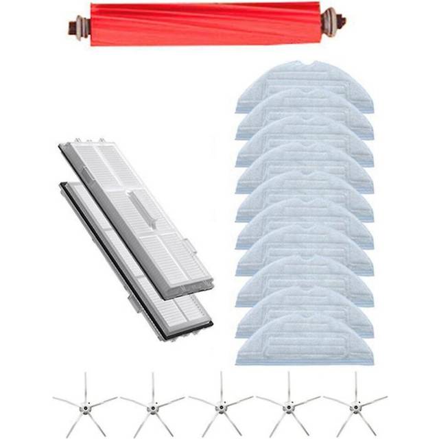 18pcs Hepa Filter For Xiaomi Roborock T7s T7plus S7 Mopping Cloth