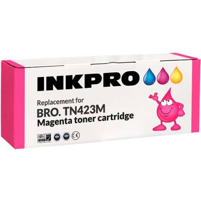 Brother TN423M magenta XL toner - Kompatibel