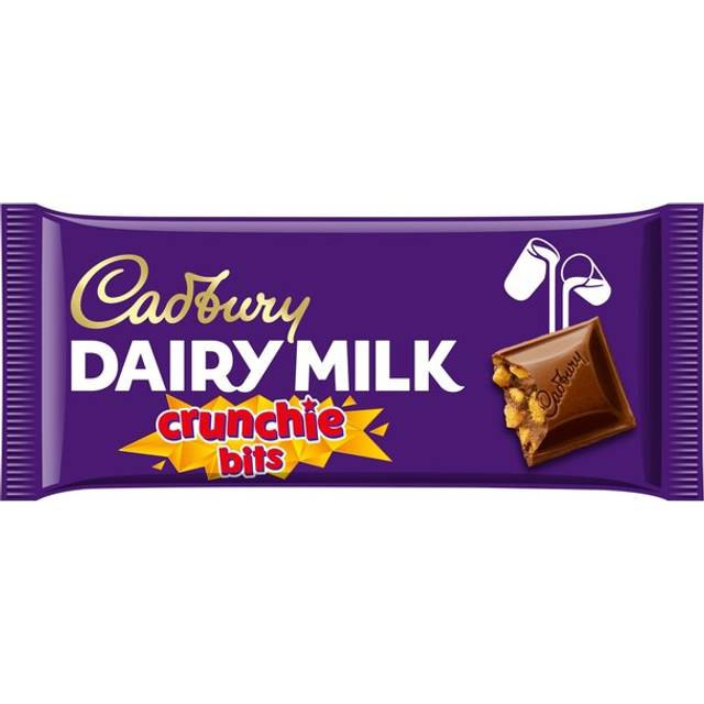 Cadbury Dairy Milk with Crunchie Bits Chocolate Bar, 200g