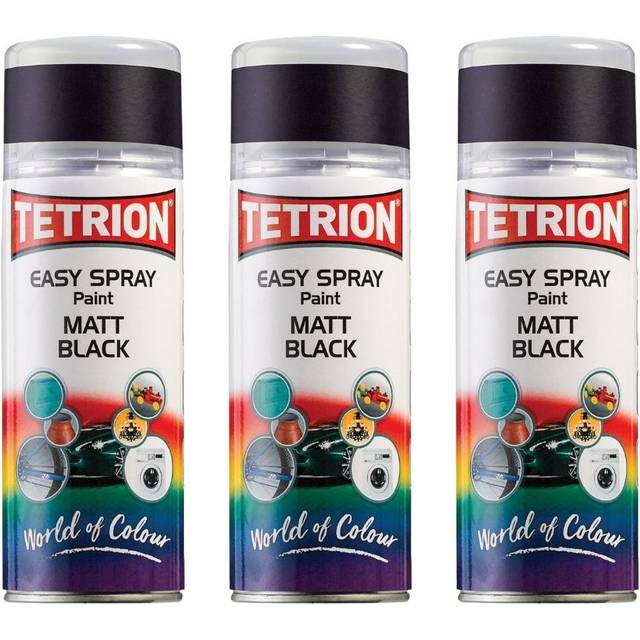 Tetrion Easy Spray Matt Black 400ml