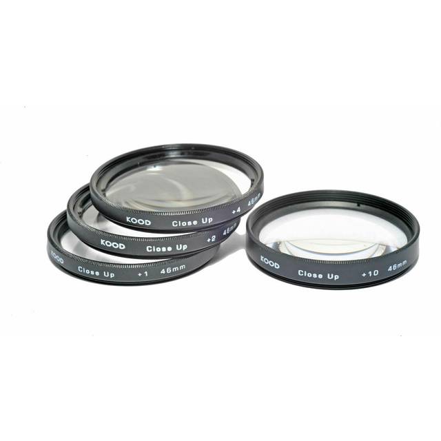 Kood 72mm macro close-up filter set +1 +2 +4 for digital & film cameras
