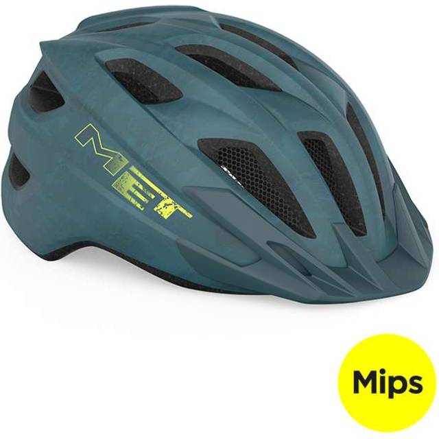 MET Crackerjack MIPS Barnhjälm Säker hjälm för barn, 52-57 cm, 305g (Blå)
