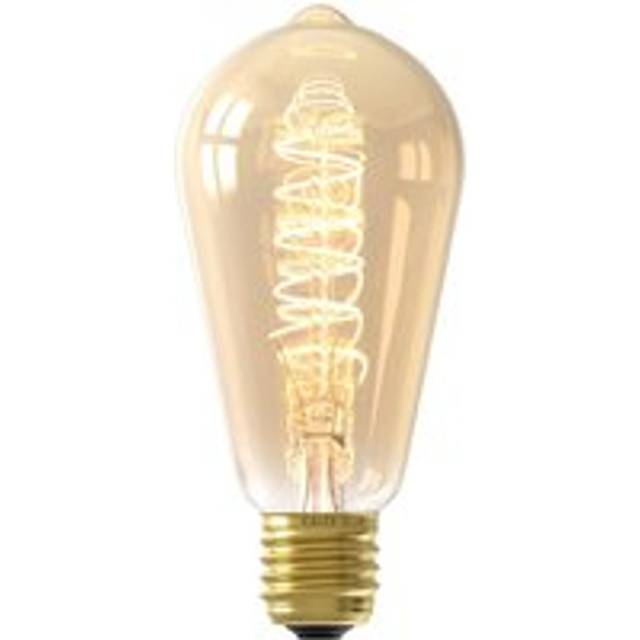 Calex Standard Gold Filament Flex E27 3.8W Rustic Dimmable Light Bulb