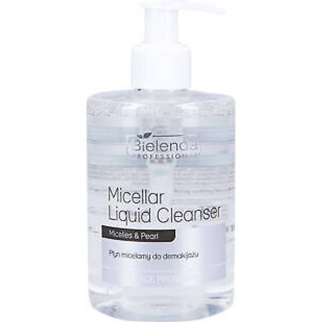 Bielenda Professional Micellar Liquid Cleanser Micellar Makeup Remover 300ml SET WITH STAPIZ Hair Shampoo 15ml or Mask 10ml
