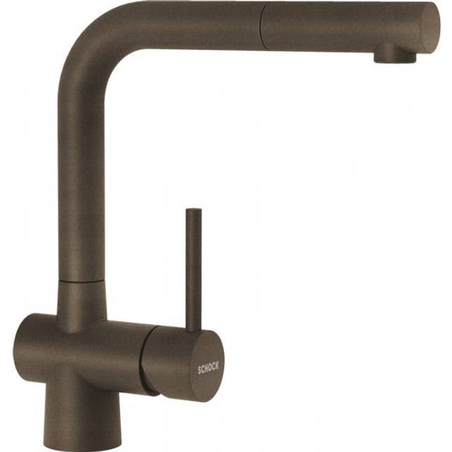 Schock Single Lever Monobloc Tap - Bronze (18.6cm)