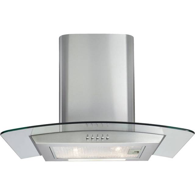 Matrix MEP601SS Stainless Steel 60cm Curved Glass Chimney Cooker Hood Extractor