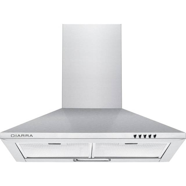 CIARRA Cooker Hoods 60cm CBCS6201 Stainless Steel Chimney vent Hood 600mm with