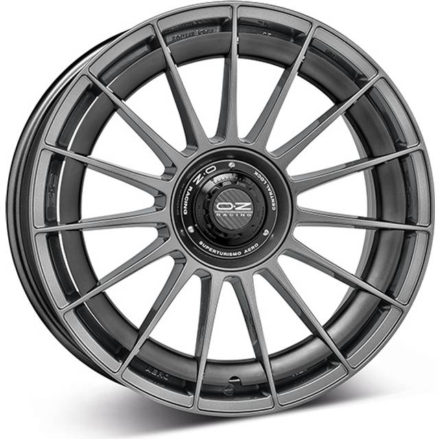 OZ Racing I-TECH Superturismo Aero Alloy Wheels In Star Graphite Set Of 4 - 19x8.5 Inch ET40 5x114.3 75mm Centre Bore Star Graphite, Graphite