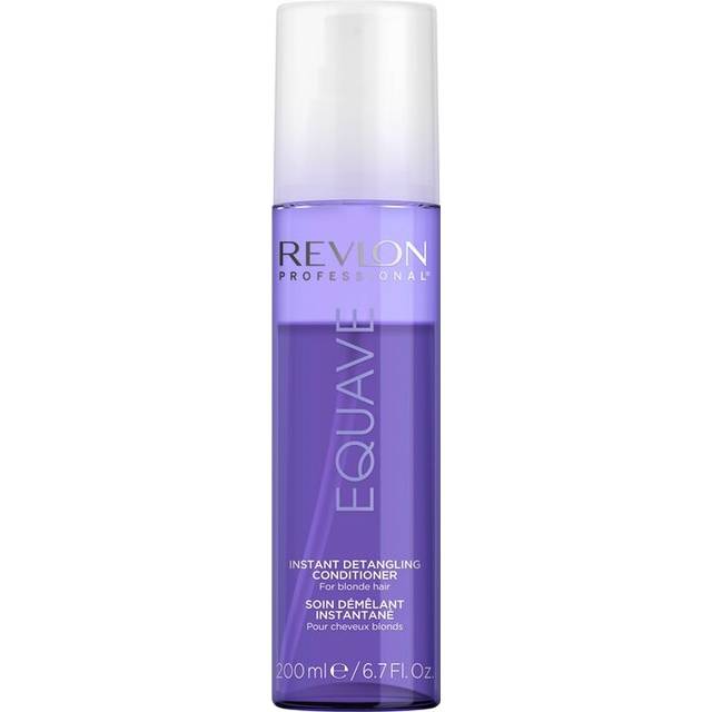 Revlon equave perfect blonde leave-in conditioner 200ml (purple)- free p&p