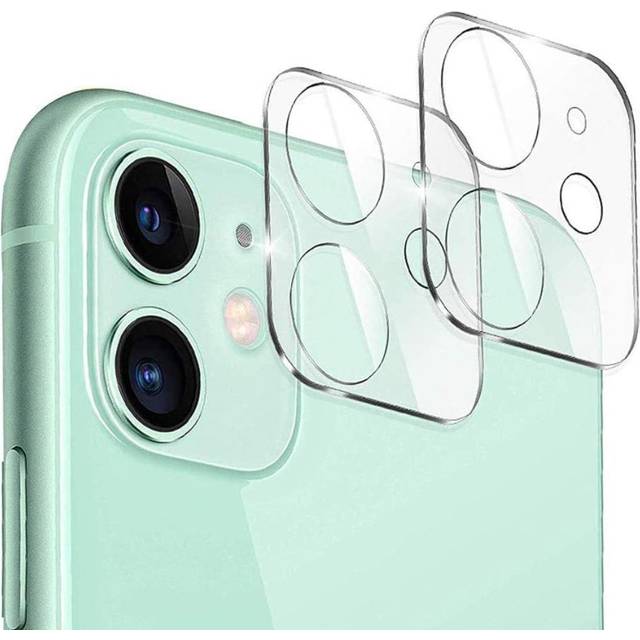 [2-PACK] Kameralinsskydd i HÃ¤rdat Glas iPhone 11 - Clear