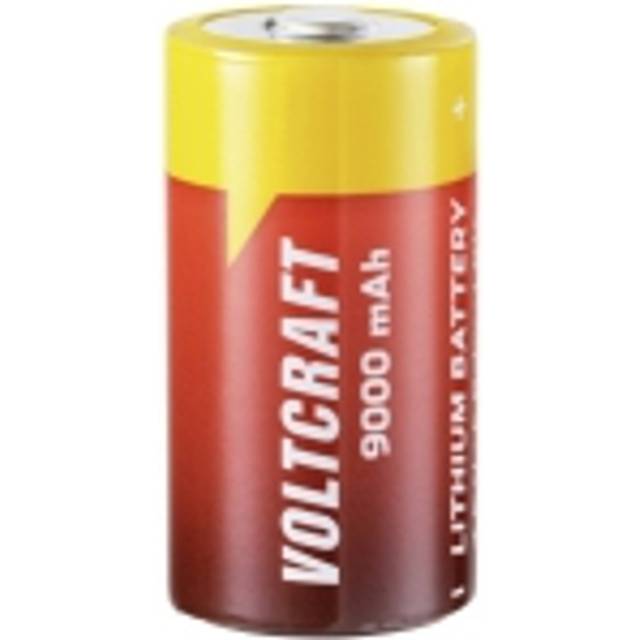 VOLTCRAFT Specialbatteri R14 #####Button-top Litium 3.6 V 9000 mAh 1 st