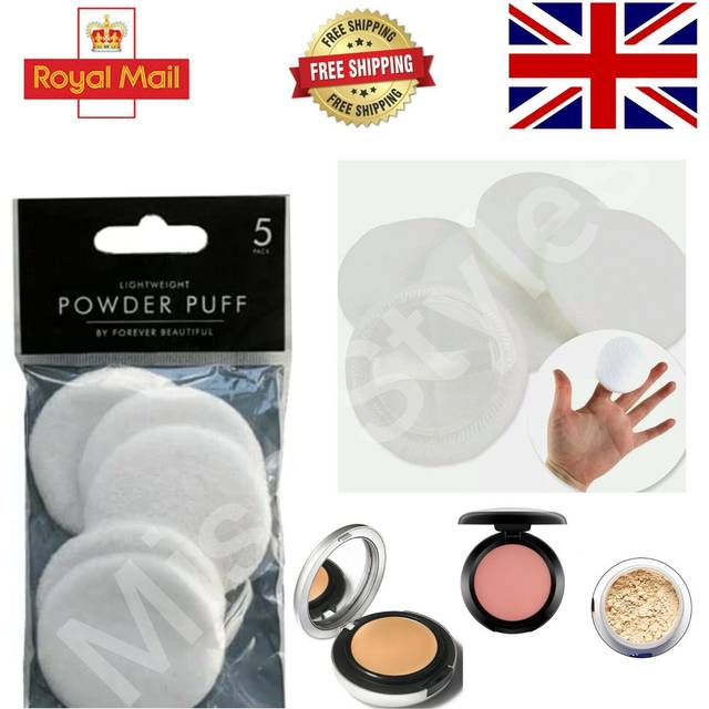 5 Pack Powder Puffs
