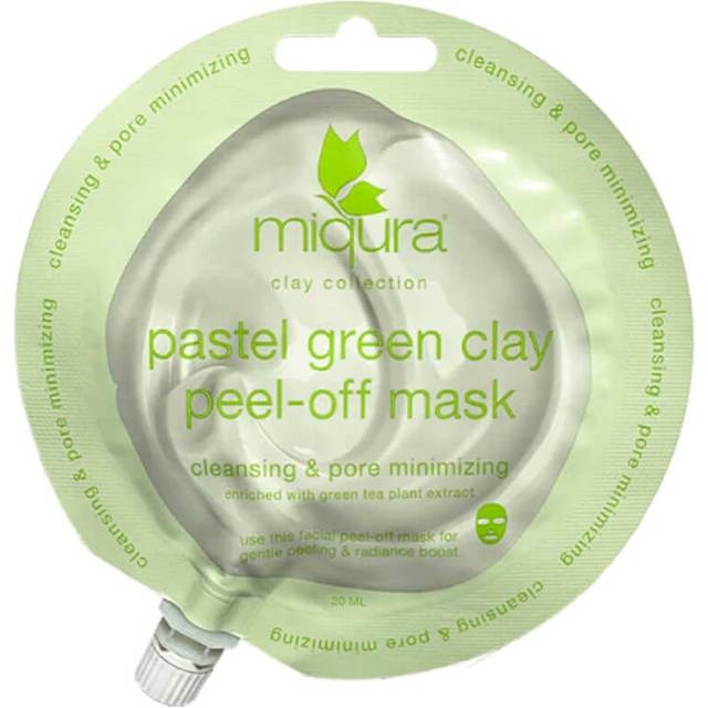 Miqura Pastel Green Clay Peel-Off Mask
