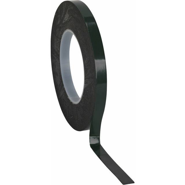 12mm x 10m Double-Sided Adhesive Outdoor Foam Tape - Green Backed - High Tack