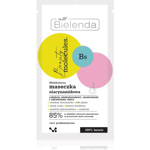 Bielenda Beauty Molecules.Molecular Niacinamide Mask for problematic