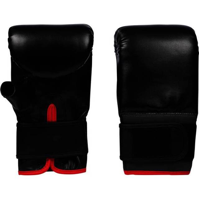 ENERGETICS Unisex – Basic Punching-handskar för vuxna, svart/grå/röd, XL