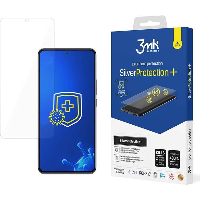 3MK Xiaomi 12T/12T Pro Plastfilm skÃ¤rmskydd Silver Protection+