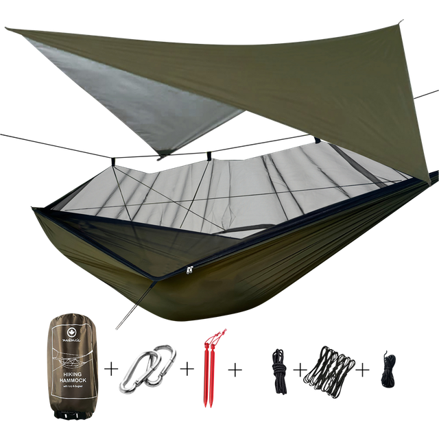 Mackenzie Hiking hammock with tarp, hängkoj