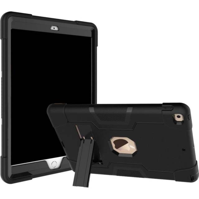 iPad 10.2" (2021 / 2020 / 2019) Tåligt Skal med Stativfunktion - Svart