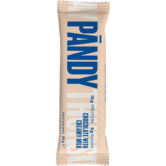 Pändy Protein Bar, Chocolate with Creamy Milk, 18-pack