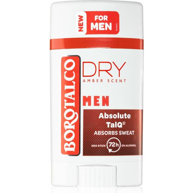 Borotalco MEN Dry Deodorantstift 72 tim för män Amber Scent 40 ml