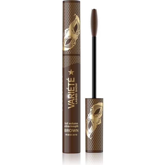 Eveline Cosmetics Variété Lashes Show Mascara til volumen og definition Skygge Brown 10 ml